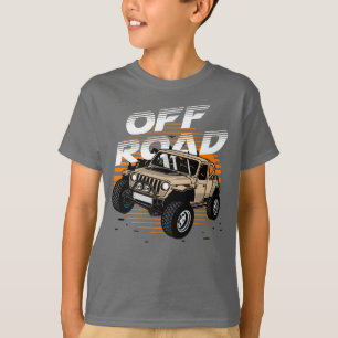 T-shirt Coucher de soleil hors route 4 X 4