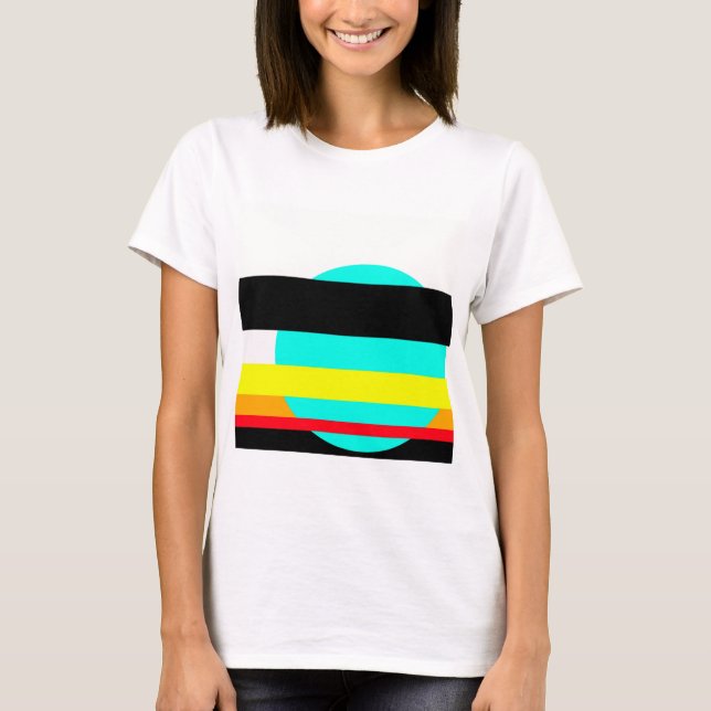 T-shirt Coucher de soleil martien (Devant)