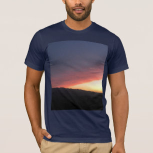 T-shirt Coucher de soleil masculin Tee