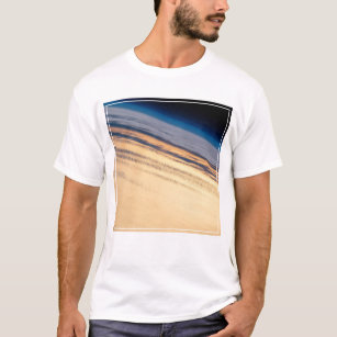 T-shirt Coucher De Soleil Orbital Au Large De La Basse Cal