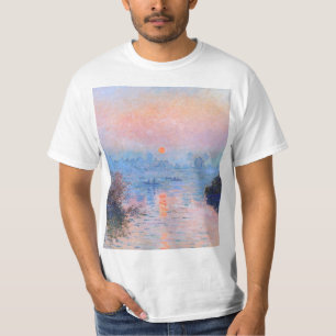 T-shirt Coucher de soleil sur la Seine Claude Monet