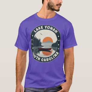 T-shirt Coucher de soleil sur le lac Yonah, Caroline du Su