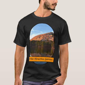 T-shirt Coucher de soleil sur Stone Mountain GA surdimensi