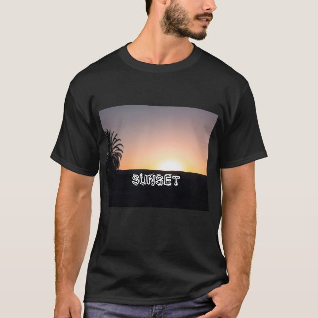 T-SHIRT COUCHER DE SOLEIL T CHEMISE (Devant)