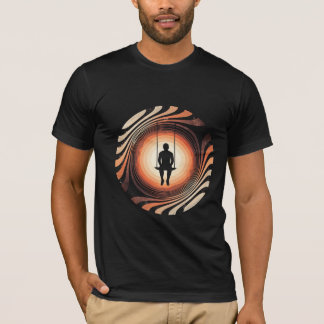 T-Shirt Coucher de Soleil Vintage