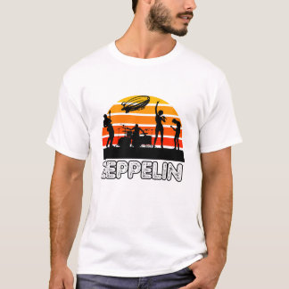 T-shirt Coucher de soleil Vintage de Zeppelin