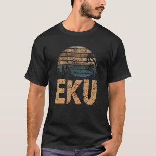 T-shirt Coucher de soleil Vintage EKU désorganisé