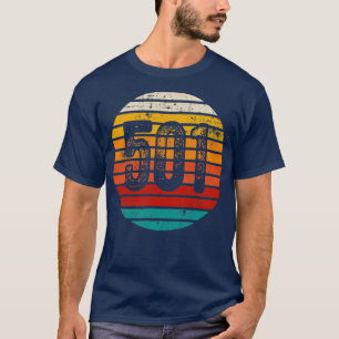 T-shirt Coucher de soleil vintage en détresse 501 indicati