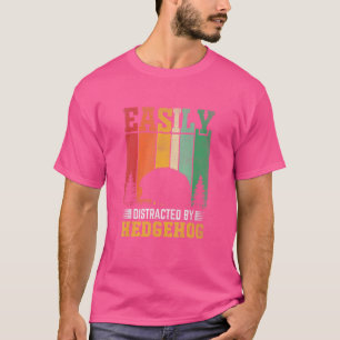 T-shirt Coucher De Soleil Vintage Rétro Facilement Distrai