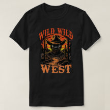 Coucher de soleil Wild West Cowboy