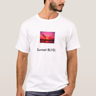 T-shirt Coucher du soleil, BLVD. de coucher du soleil