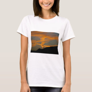 T-shirt Coucher du soleil de Chemtrail