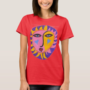 T-shirt Coucher du soleil de Flamant rose