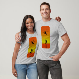 T-shirt Coucher du soleil de Hughes 500