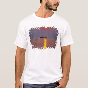 T-shirt Coucher du soleil et mer 2