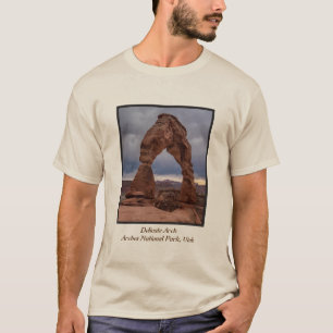T-shirt Coucher du soleil orageux - voûte sensible - Moab