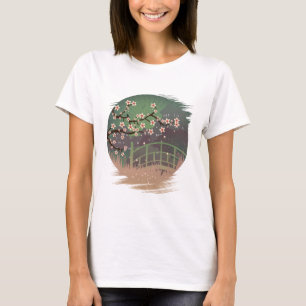 T-shirt Coucher du soleil sur la fleur