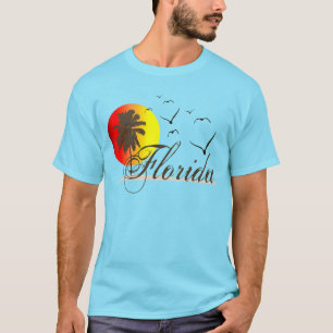 T-shirt Couchers du soleil ensoleillés de la Floride