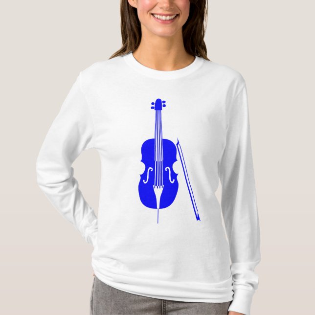 T-shirt Coucou - Bleu (Devant)