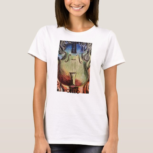 T-shirt Coucou en feu (Devant)