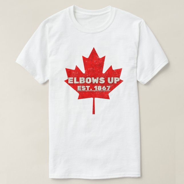 T-shirt Coudes levés  (Design devant)