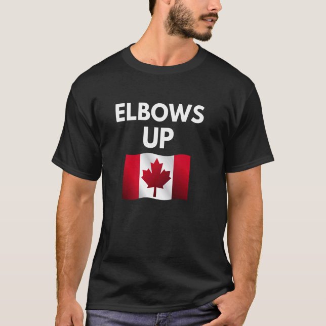 T-shirt Coudes levés, Canada 2013 - Tenons bon (Devant)