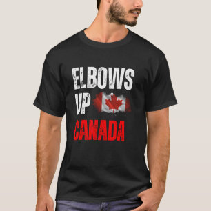 T-shirt Coudes levés u2013 Tenir bon pour le Canada