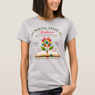 T-shirt « Coudre des graines de gentillesse » - Br