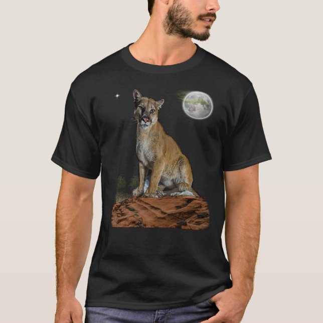 T-shirt Cougar (Devant)
