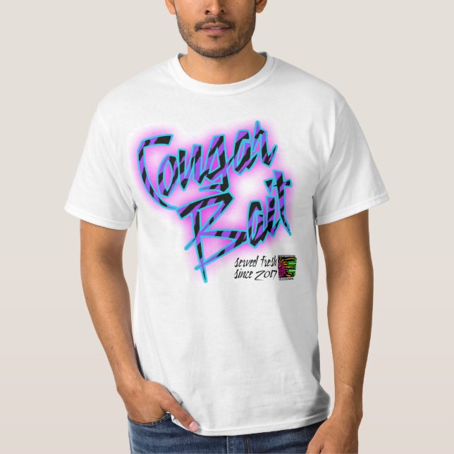 T-shirt cougar Bait (Devant)