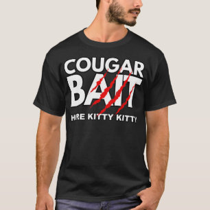 T-shirt Cougar Bait Drôle Costume Halloween Femme plus âgé