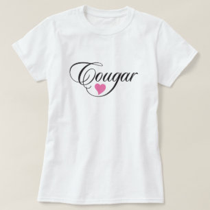 T-shirt Cougar Love Ladies de couleur claire