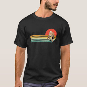 T-shirt Cougar Montagne Lion Rétro Vintage Gros Chat Anima
