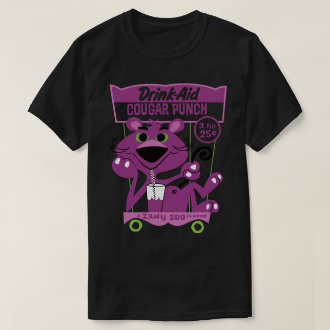 T-shirt Cougar Punch (Design devant)