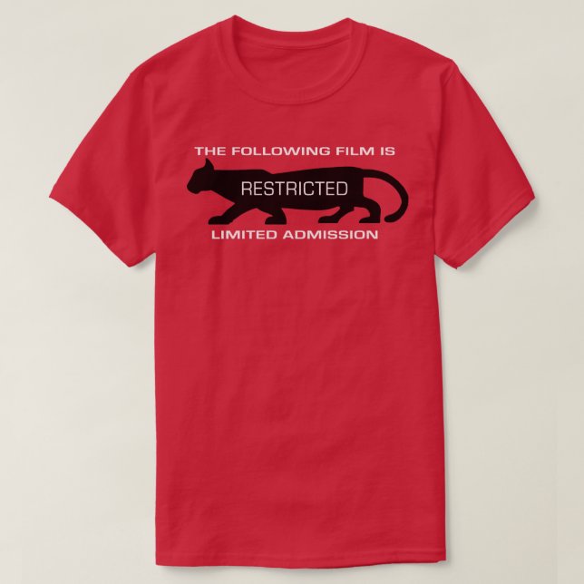 T-shirt Cougar restreint (Design devant)