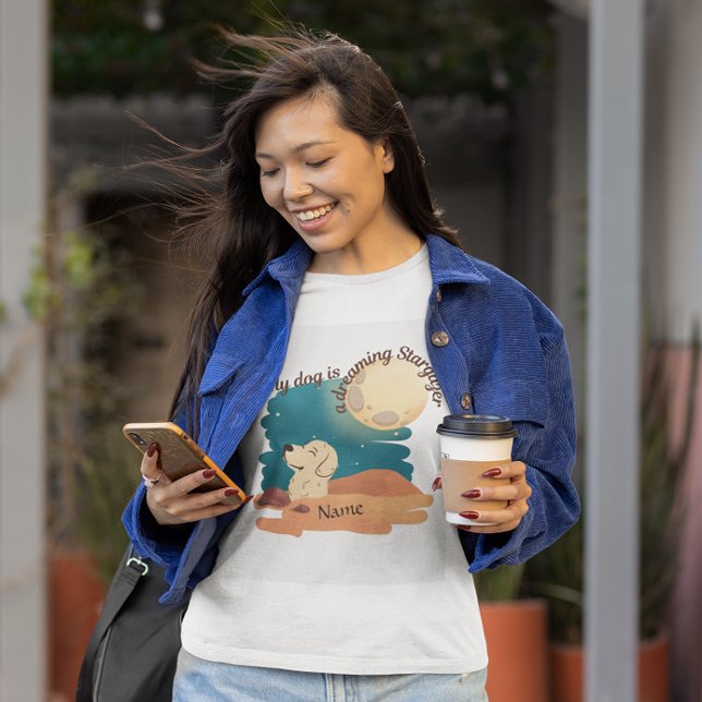 T-shirt Could you please provide the German sentence you’d (yoga posing golden retriever by Hobinishop)