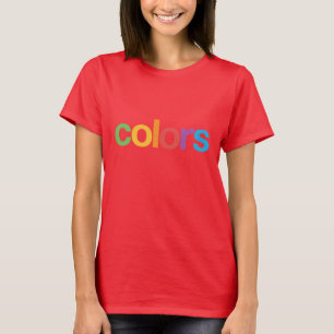 T-shirt couleur