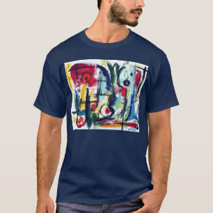T-shirt Couleur Abstraite