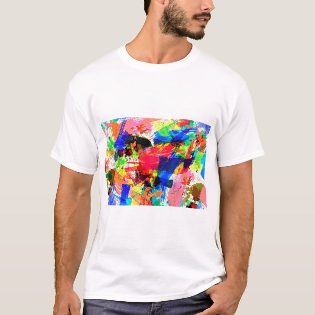 T-shirt Couleur abstraite-3847388_1920 (Devant)