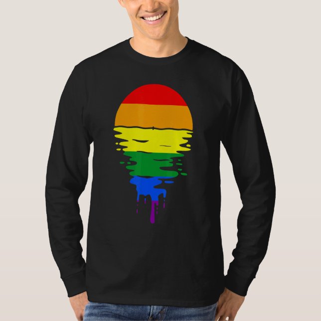 T-shirt Couleur arc-en-ciel (Devant)