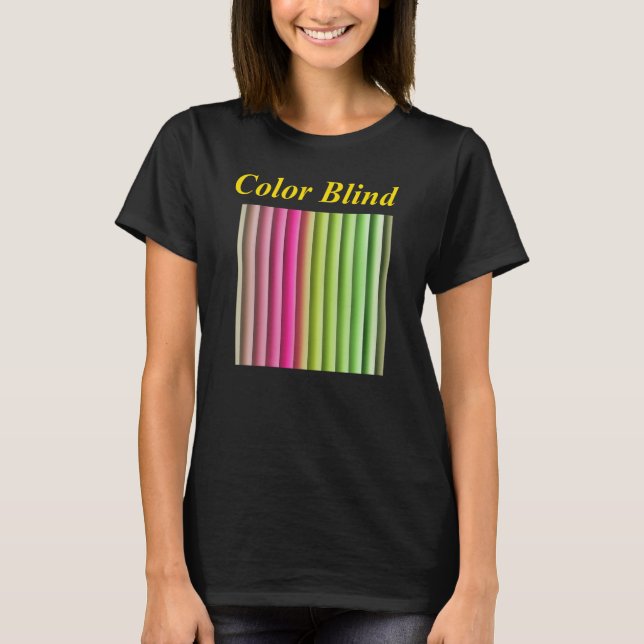 T-shirt Couleur Aveugle (Devant)