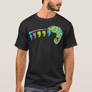 T-shirt Couleur Changer Chameleon Comma Chameleon