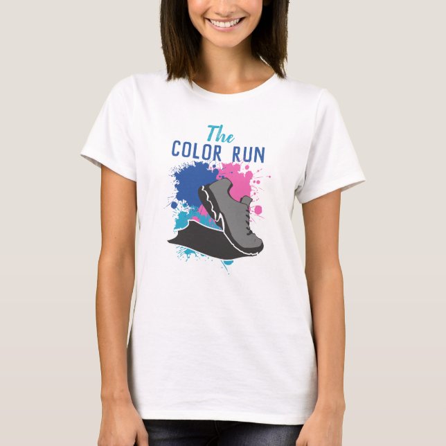 T-shirt Couleur colorée (Devant)