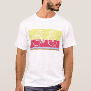 T-shirt couleur crème inspirée du vélo cool