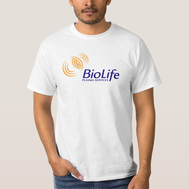 T-shirt couleur de biolife (Devant)