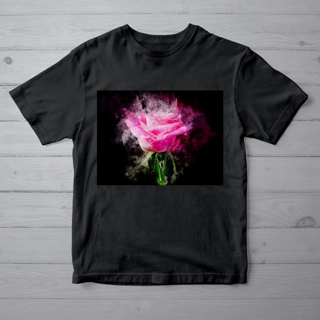 T-shirt Couleur de fleur rose - bb (Créateur téléchargé)