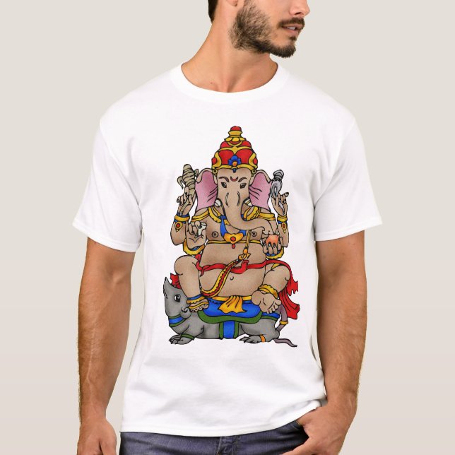 T-shirt Couleur de Ganesh (Devant)