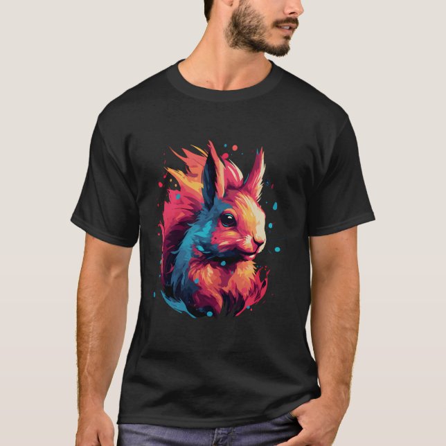 T-shirt Couleur de l'écureuil (Devant)