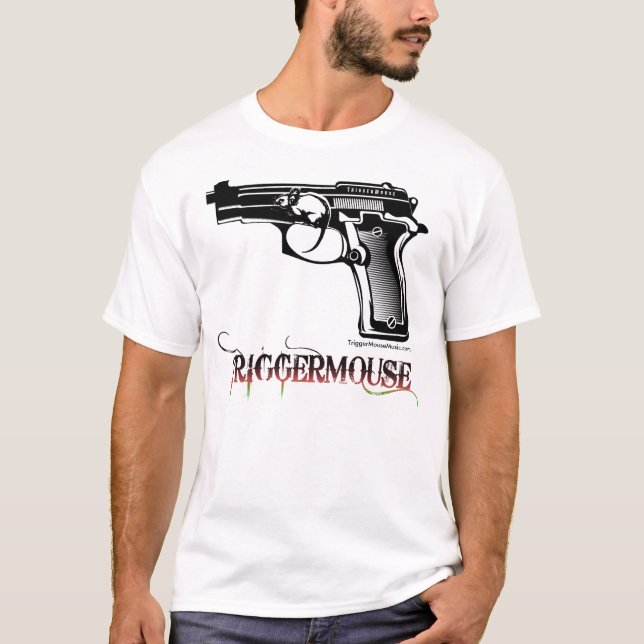 T-shirt Couleur de pistolet de TriggerMouse (Devant)