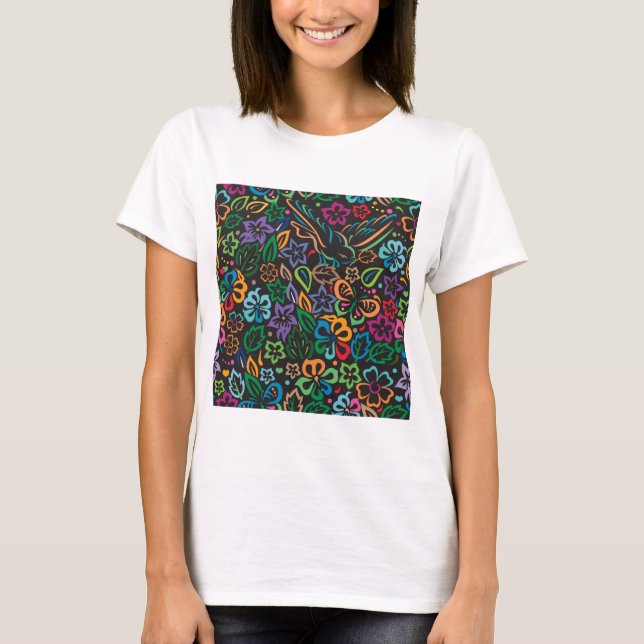 T-shirt Couleur de vie (Devant)